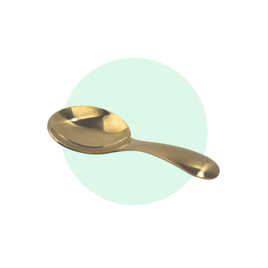 Gold Metal Spoon - NavyBaby