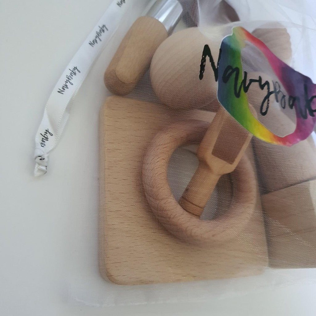 Wooden Set - NavyBaby